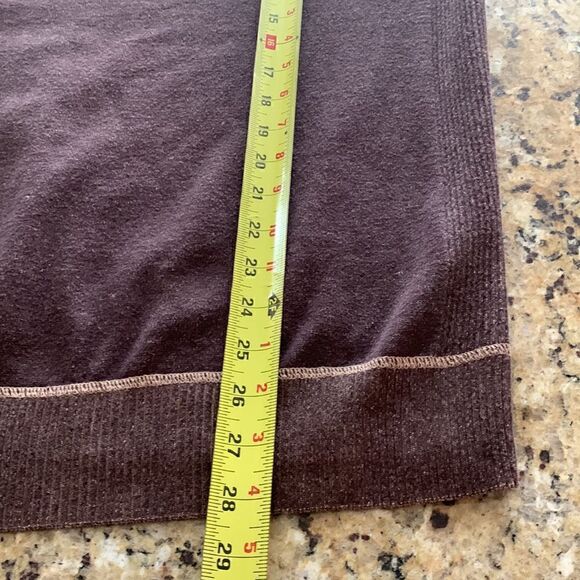 Carbon 2 Cobalt Mens Cotton Ribbed Knit Brown Quarter Zip Size XL - Picture 6 of 9